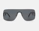mó FRONT ROW TXAD SHIELD SUN, grey, large