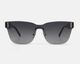 mó FRONT ROW PATRYK SHIELD SUN, black, large