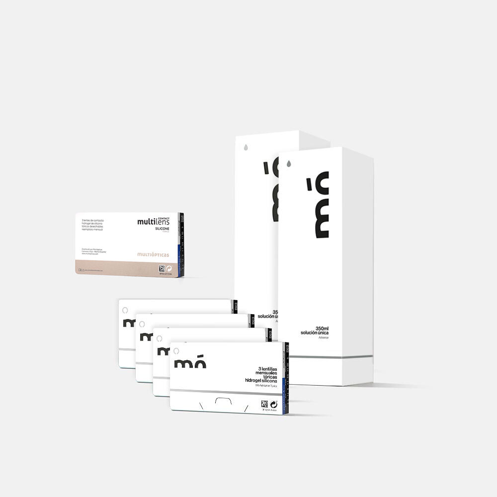 PACK 6 HILABETE MO ADVANCE SILICONE TORICS - ADVANCE