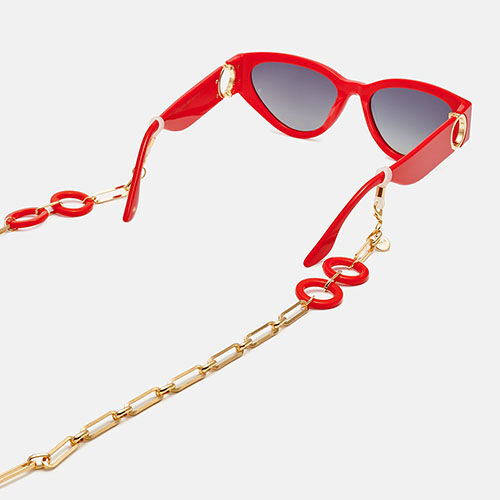 CORDON FRONT ROW ARO ROJO