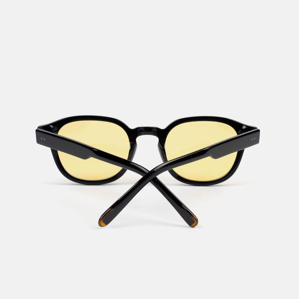 mó EL CLOT YELLOW LENSES SUN, black, large image number 2