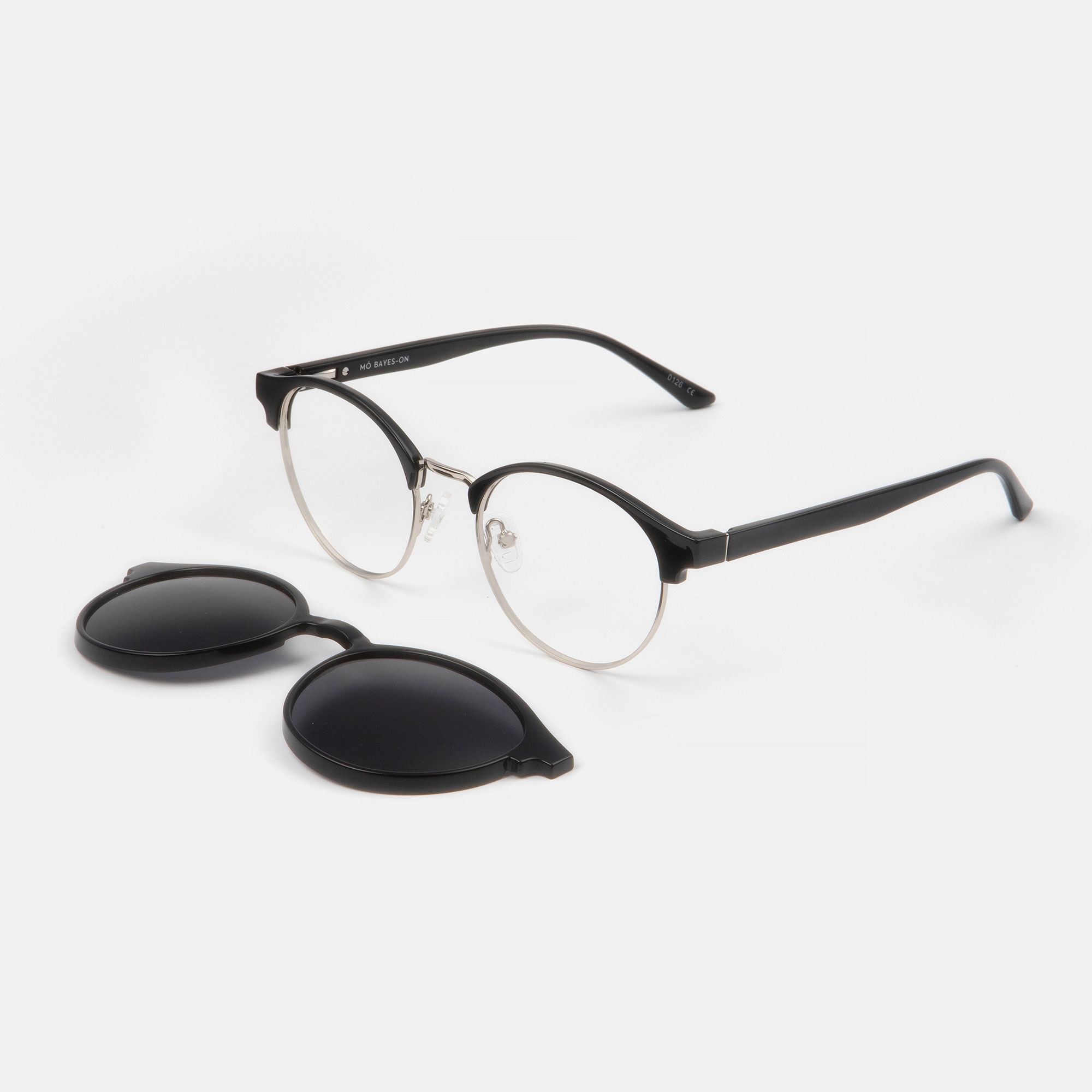 mó BAYES-ON, black/silver, large image number 0