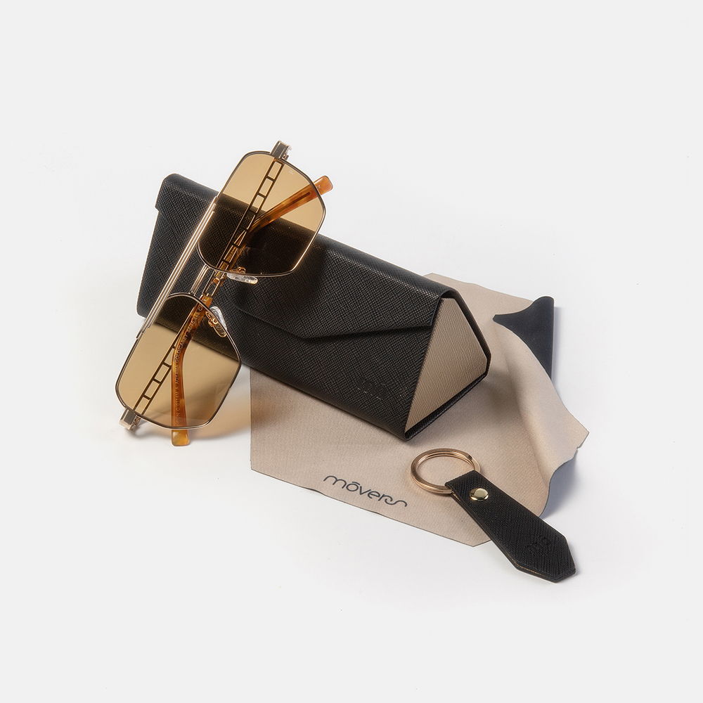 mó MOVERS AOYAMA SUN, gold/carey, large image number 2