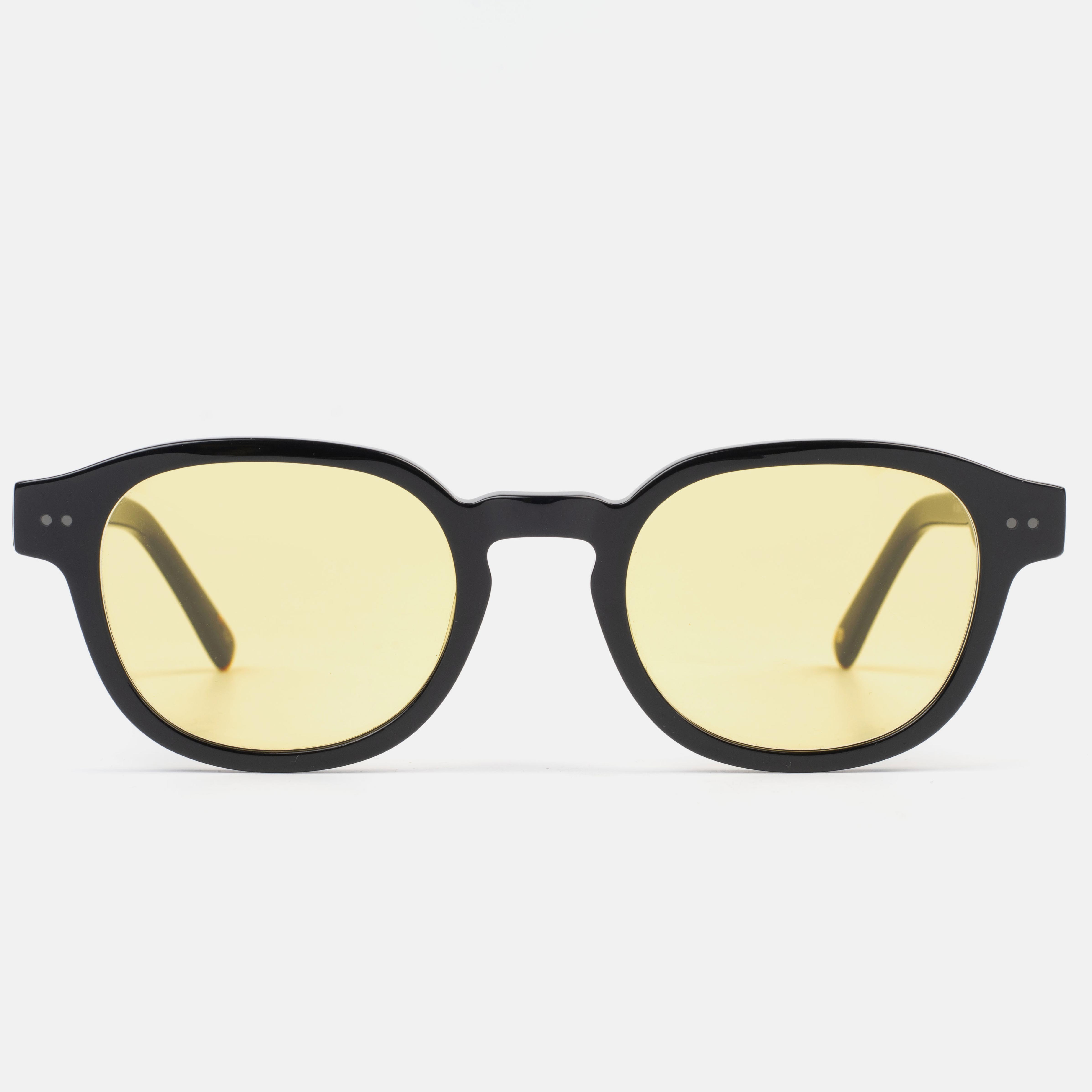 mó EL CLOT YELLOW LENSES SUN, black, large image number 0